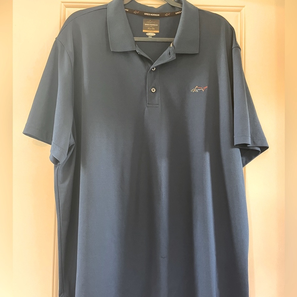 Greg Norman Collection Navy Polo Shirt
